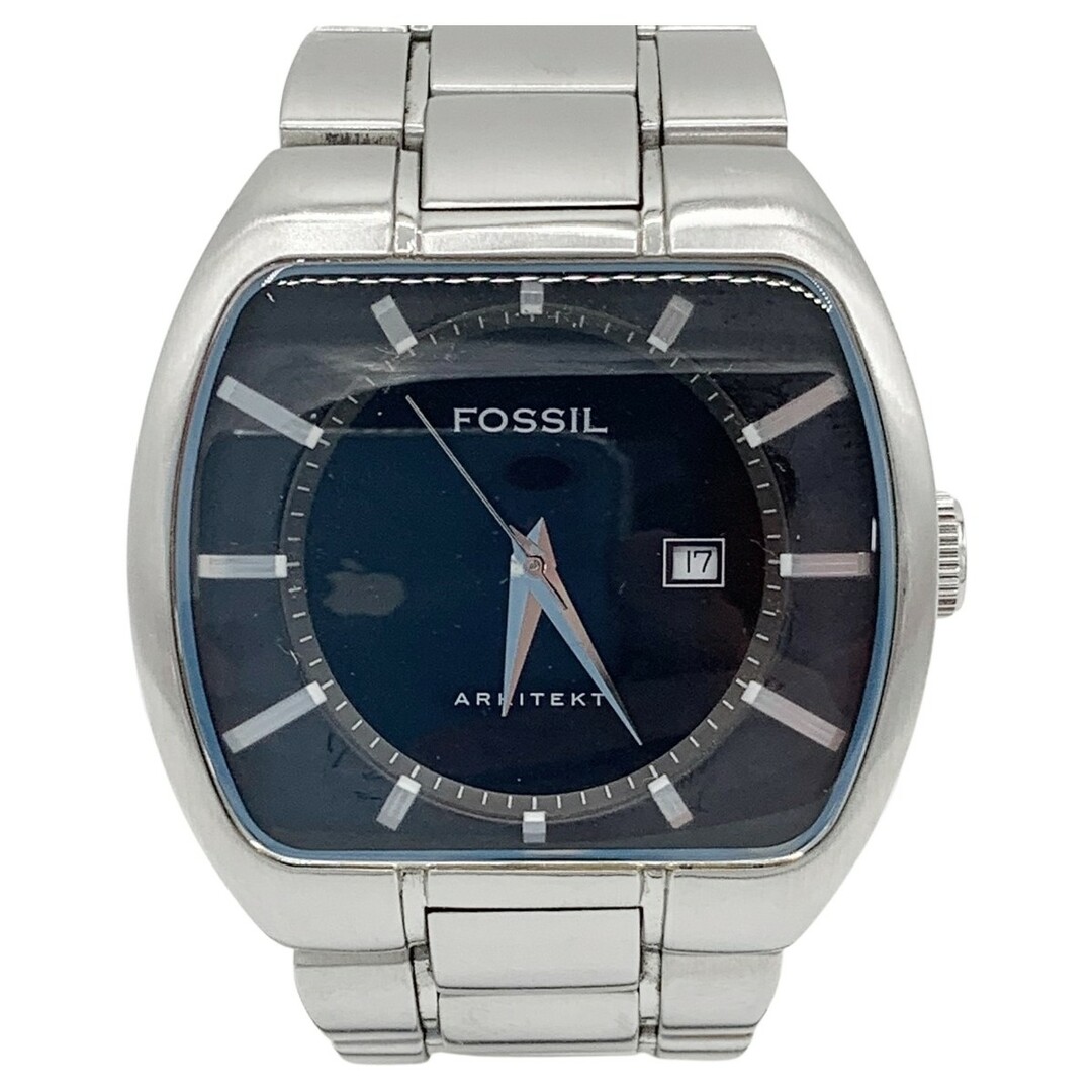 FOSSIL(フォッシル)の〇〇FOSSIL フォッシル クォーツ 腕時計 FS-3021 シルバー メンズの時計(腕時計(アナログ))の商品写真