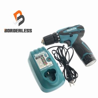 マキタ(Makita)の☆中古品☆ makita マキタ 10.8V 充電式ドライバドリル DF330D バッテリ1個(10.8V 1.3Ah) 充電器 付き ドリルドライバー 81633(工具)