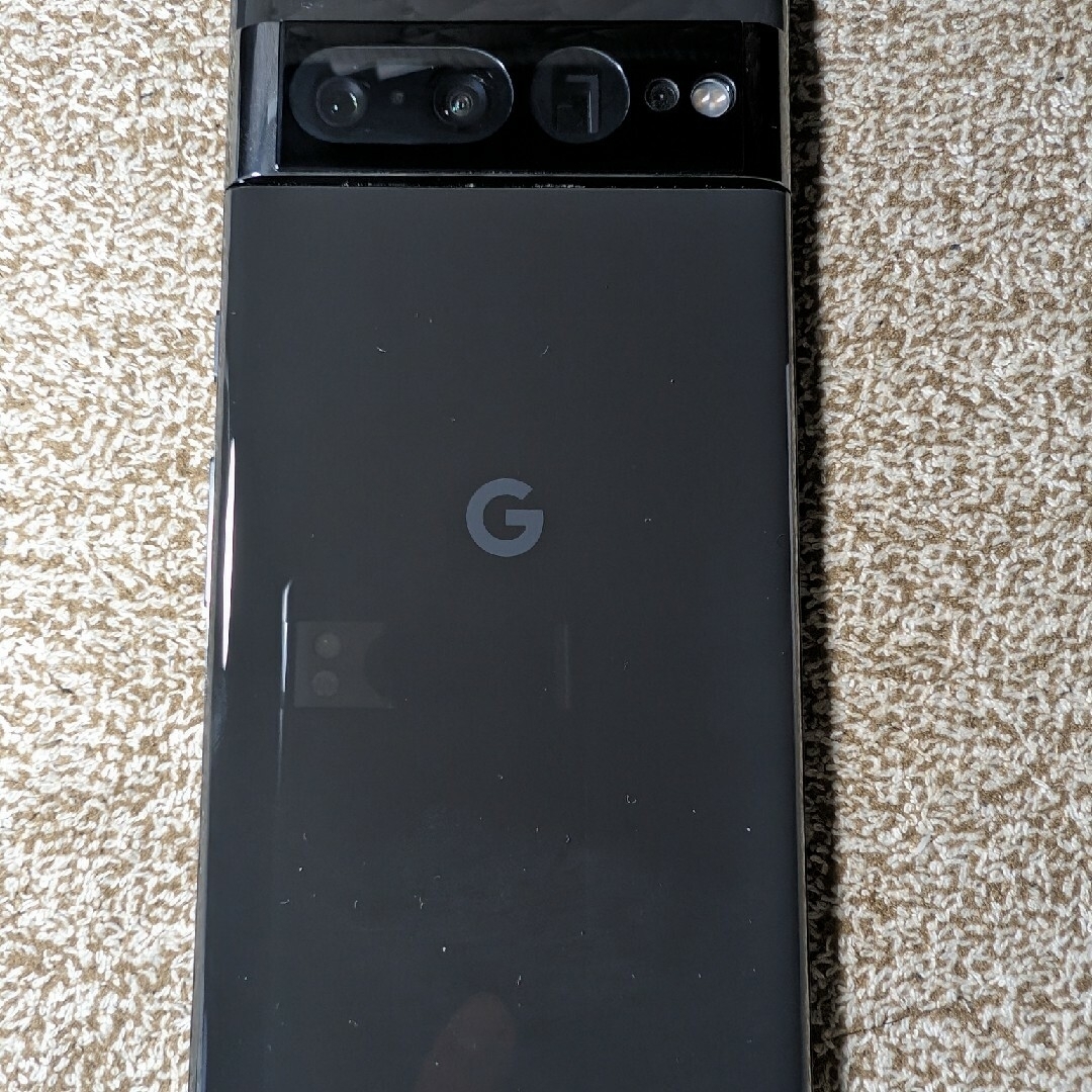 [超美品][純正ケース付]Pixel 7 Pro Obsidian 128GB