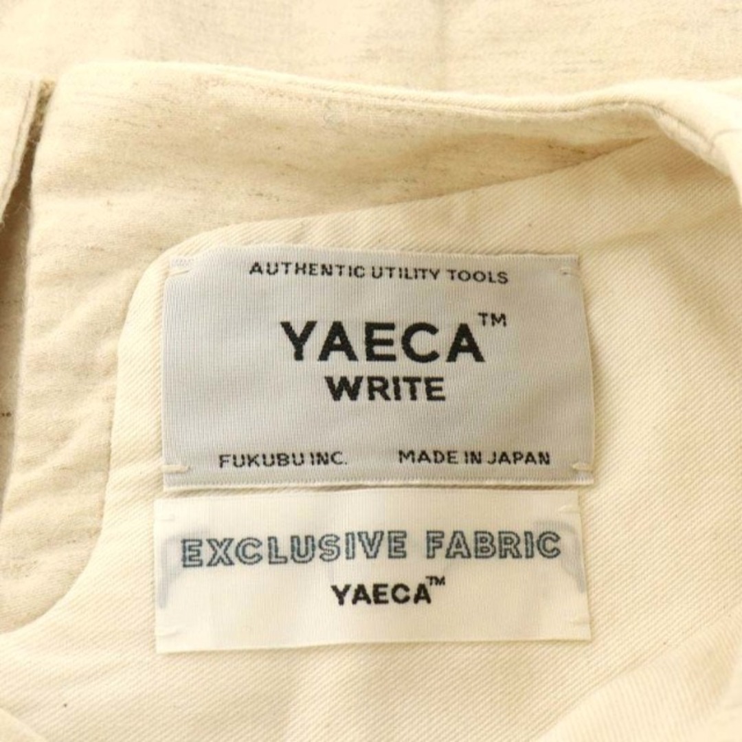 YAECA(ヤエカ)のヤエカ コットンリネンAライン ワンピース ミモレ ロング S ライトベージュ レディースのワンピース(ロングワンピース/マキシワンピース)の商品写真