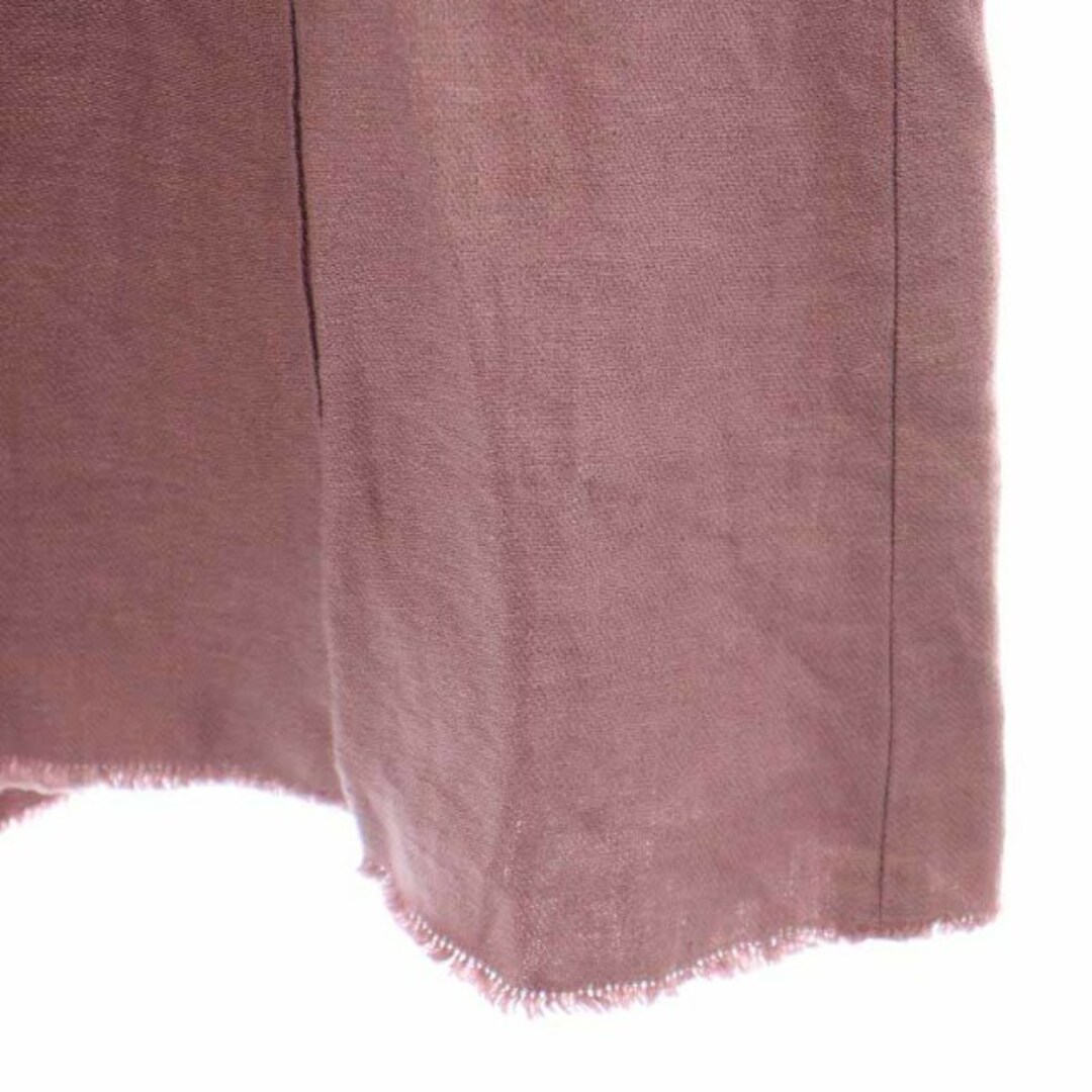 Mila Owen(ミラオーウェン)のミラオーウェン センターコバリネンロングスカート フレアスカート 1 M ピンク レディースのスカート(ロングスカート)の商品写真