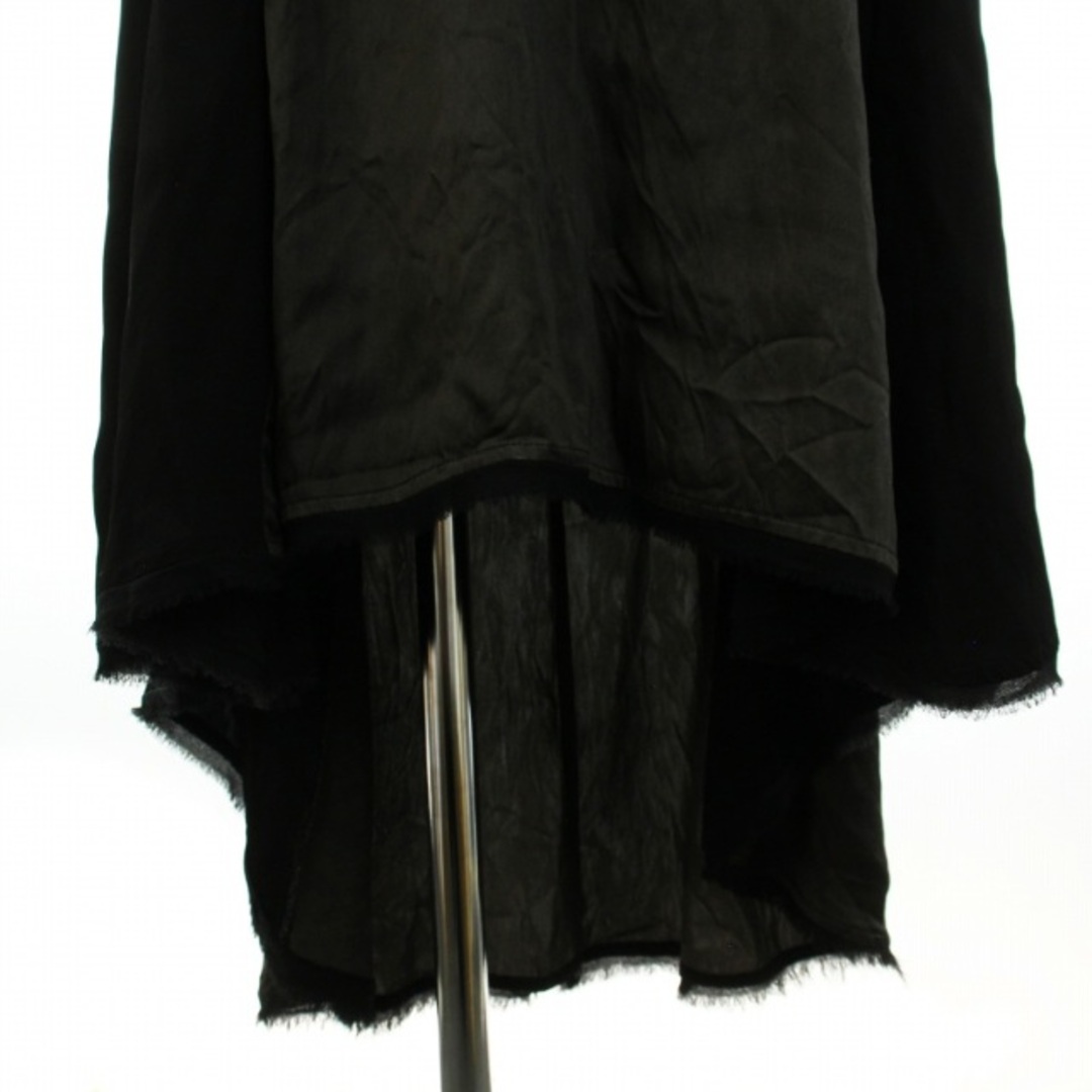 other(アザー)のイラリア ニストリ フィッシュテールスカート ウエストゴム シルク混 黒 レディースのスカート(ロングスカート)の商品写真