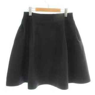 フォクシー(FOXEY)のフォクシー Skirt Fragonard フレアスカート ひざ丈 40 M 黒(ひざ丈スカート)