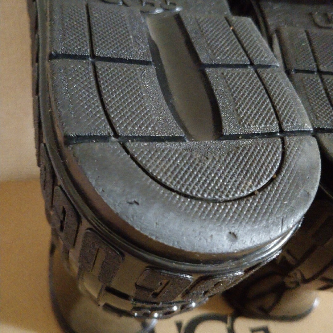 UGG(アグ)のUGG レインブーツ　25cm　ブラック　ドリズリータ レディースの靴/シューズ(レインブーツ/長靴)の商品写真