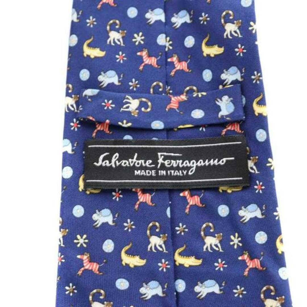 Salvatore Ferragamo(サルヴァトーレフェラガモ)のSalvatore Ferragamo シルクネクタイ レギュラータイ メンズのファッション小物(ネクタイ)の商品写真