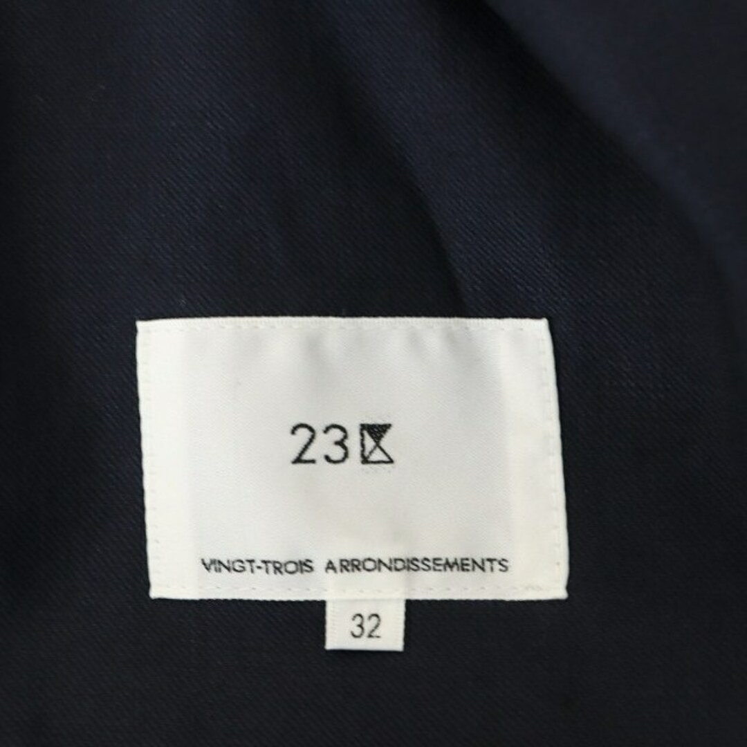 23区(ニジュウサンク)の23区 Vintege Soft Twill ラップコート スプリングコート レディースのジャケット/アウター(スプリングコート)の商品写真