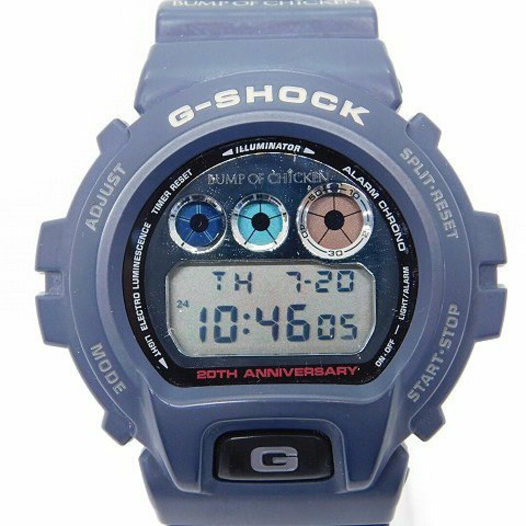 CASIO G-SHOCK BUMP OF CHICKEN 腕時計 デジタル43mmケースヨコ