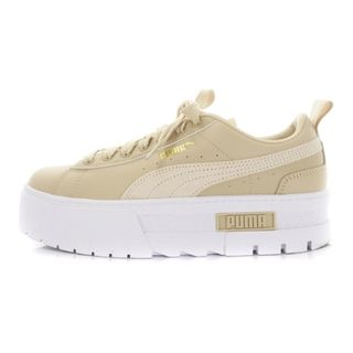 プーマ(PUMA)のプーマ MAYZE レザー スニーカー 厚底 24.5cm 381983-36(スニーカー)