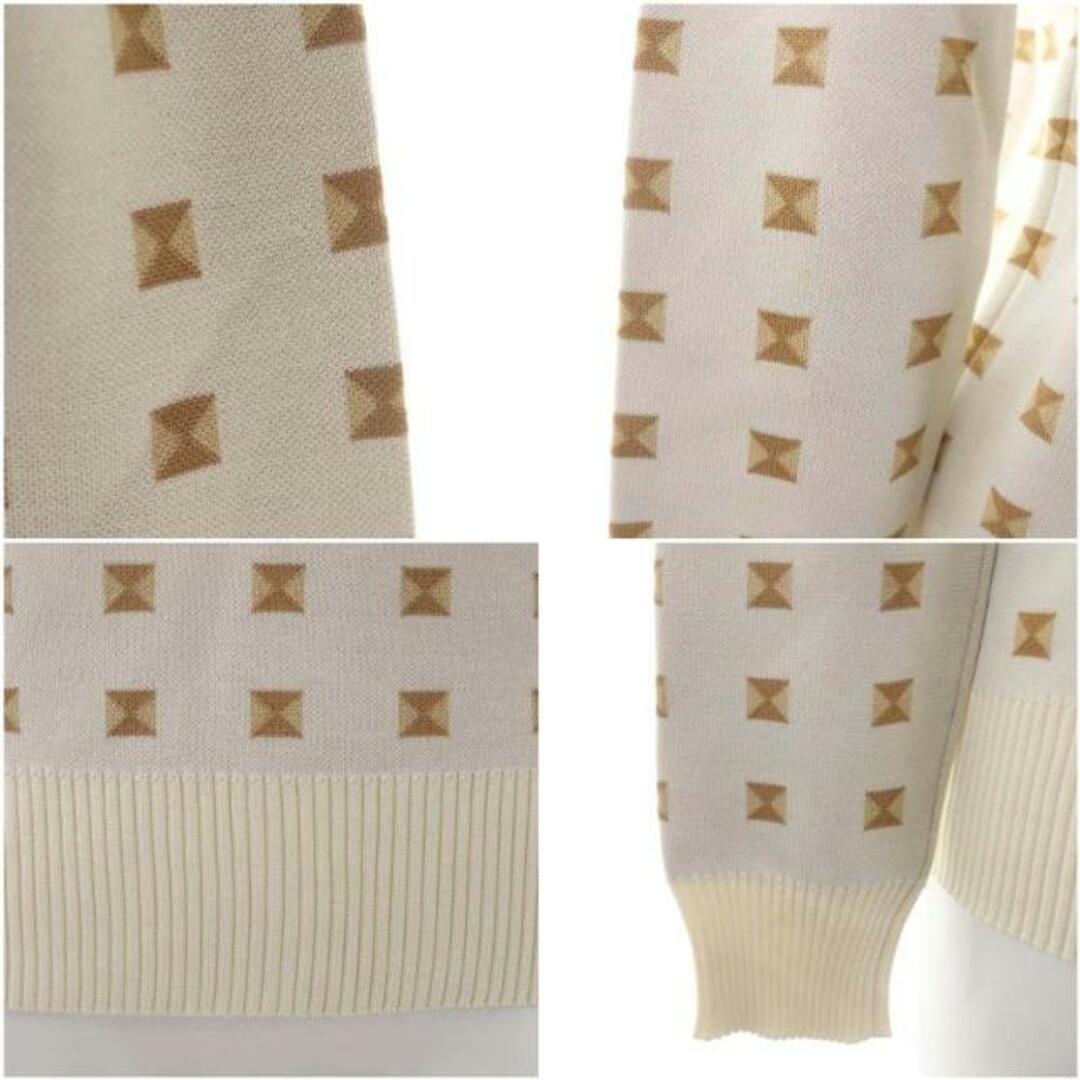 Hermes(エルメス)のエルメス シルク メドール クルーネックニット セーター 長袖 34 ベージュ レディースのトップス(ニット/セーター)の商品写真
