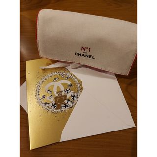 シャネル(CHANEL)のCHANEL　ノベルティ　ポーチ&カード(ポーチ)