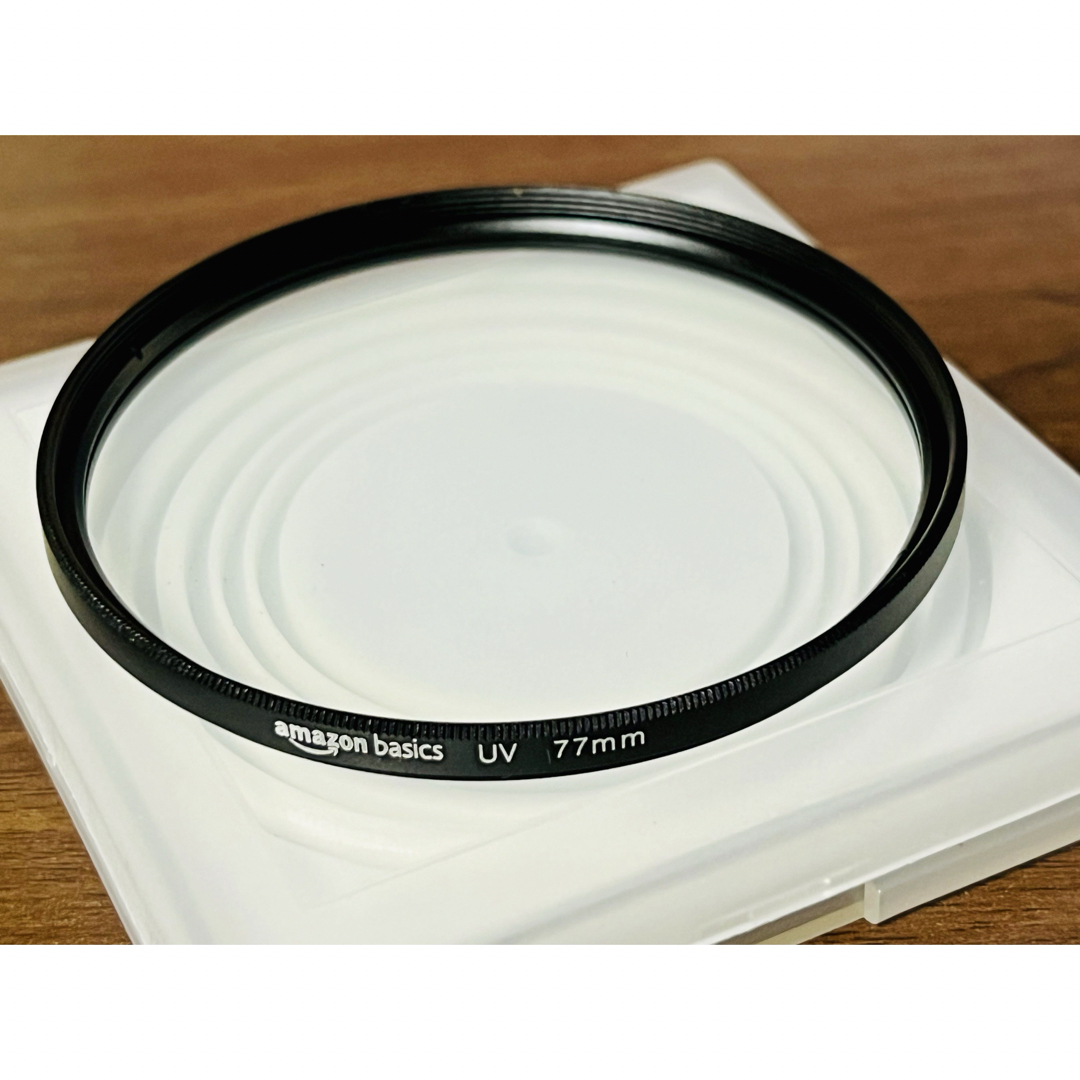 レンズプロテクター UV保護 77mm 保護フィルター スマホ/家電/カメラのカメラ(フィルター)の商品写真
