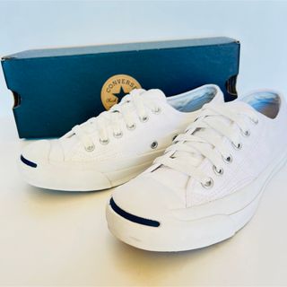 コンバース(CONVERSE)の【コンバース】スニーカー ジャックパーセル　ホワイト　23.5cm(スニーカー)