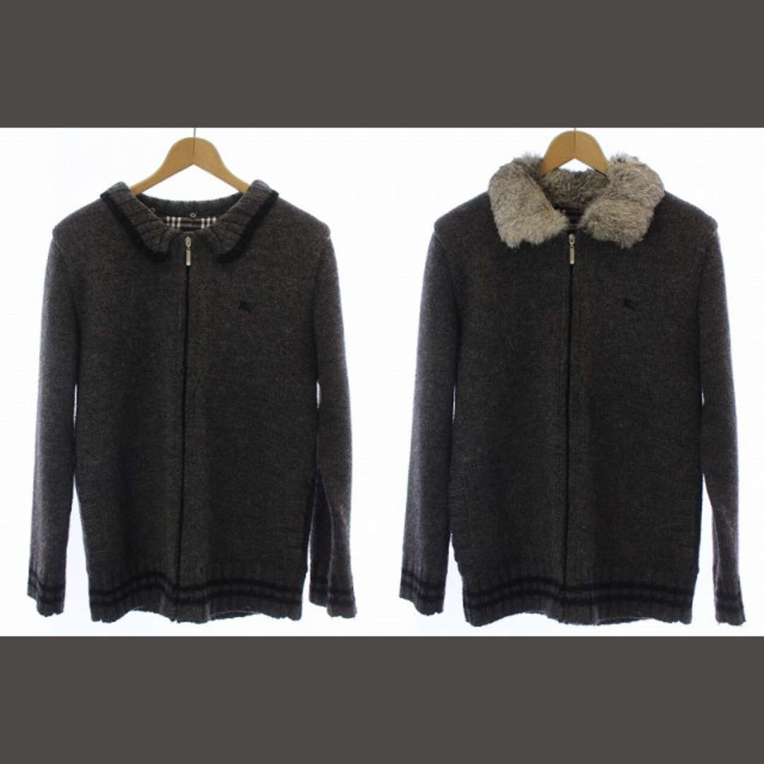 BURBERRY BLACK LABEL - BURBERRY BLACK LABEL ドライバーズニット