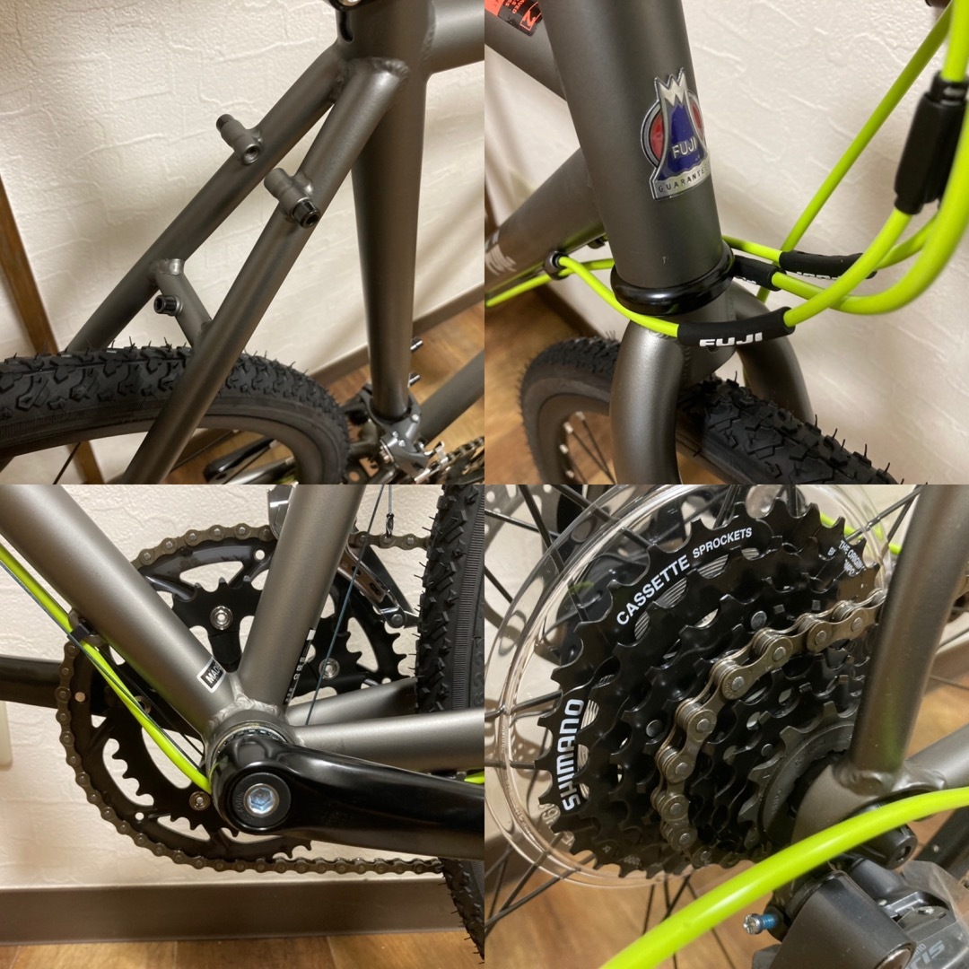 FUJI BIKES(フジバイクス)の未使用品 美車！FUJI FEATHER CX+ 54 SLATEロードグラベル スポーツ/アウトドアの自転車(自転車本体)の商品写真