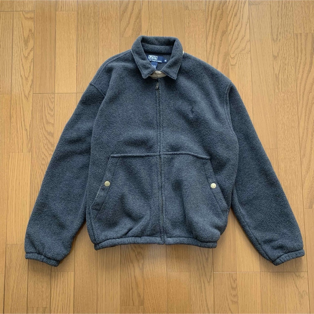 90s USA製 ラルフローレン フリーススイングトップ フリース 短丈 90s USA製 ラルフローレン フリーススイングトップ フリース 短丈