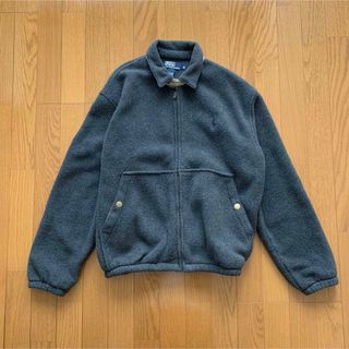 ポロラルフローレン(POLO RALPH LAUREN)の90s USA製 ラルフローレン フリーススイングトップ フリース 短丈(ブルゾン)