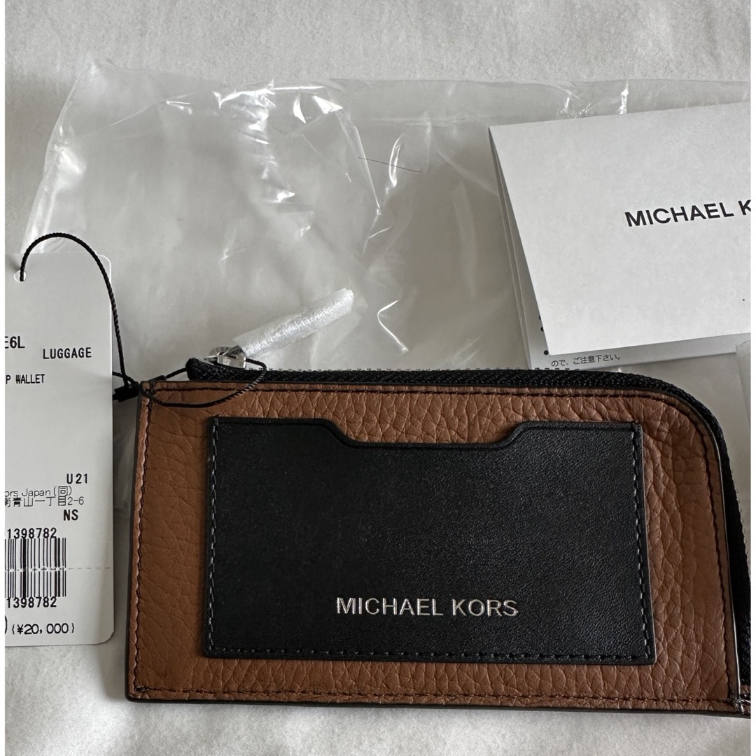 Michael Kors(マイケルコース)のマイケル・コース COOPER L ZIP WALLET ウォレット メンズのファッション小物(コインケース/小銭入れ)の商品写真