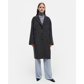 マリメッコ(marimekko)のKapiteeli Solid コート マリメッコ marimekko(ロングコート)