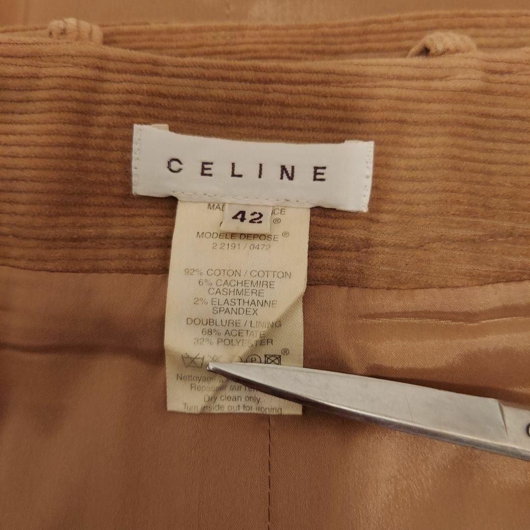 celine(セリーヌ)のセリーヌ　コーデュロイ　スカート　42 レディースのスカート(ひざ丈スカート)の商品写真