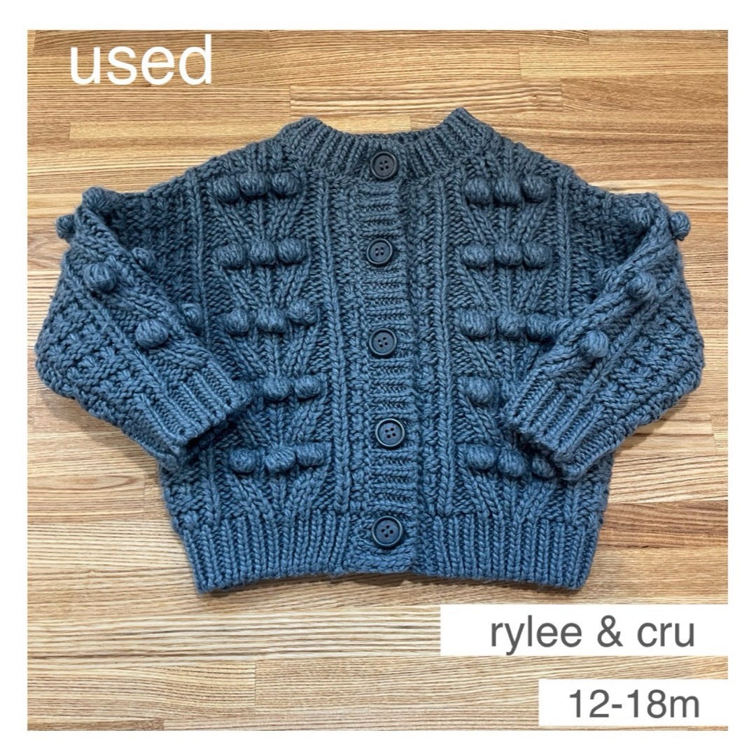 [used] rylee&cru カーディガン　12-18mキッズ/ベビー/マタニティ