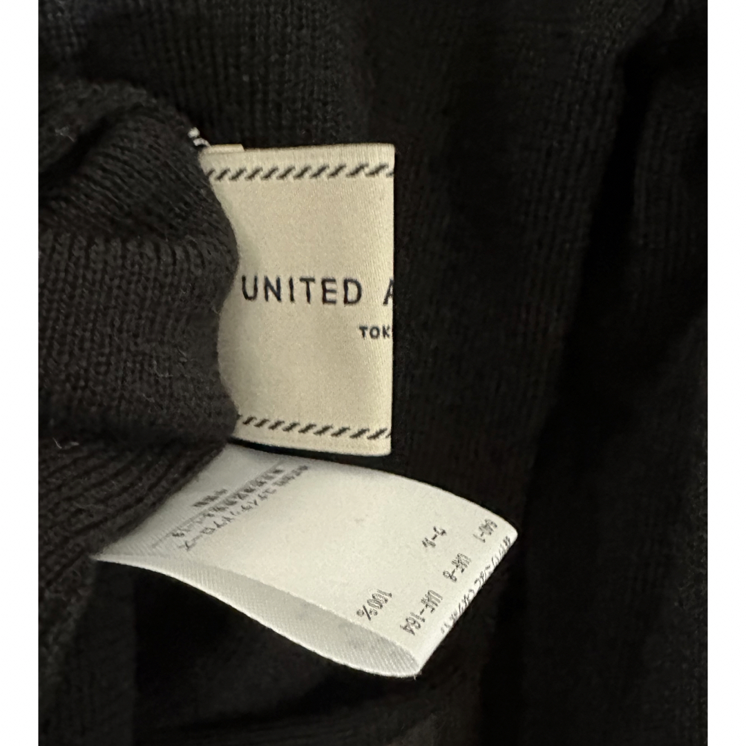 UNITED ARROWS(ユナイテッドアローズ)のUnited Arrows ハイネックニット セーター ブラック レディースのトップス(ニット/セーター)の商品写真