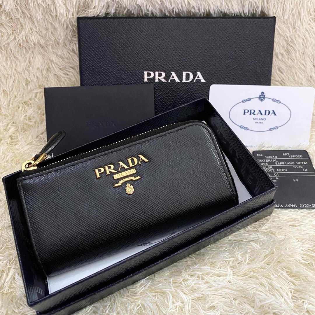 ✨未使用に近い✨ PRADA コインケース 小銭入れ サフィアーノレザー