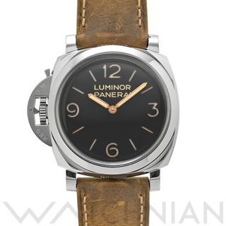 オフィチーネパネライ(OFFICINE PANERAI)の中古 パネライ PANERAI PAM00557 Q番(2014年製造) ブラック メンズ 腕時計(腕時計(アナログ))