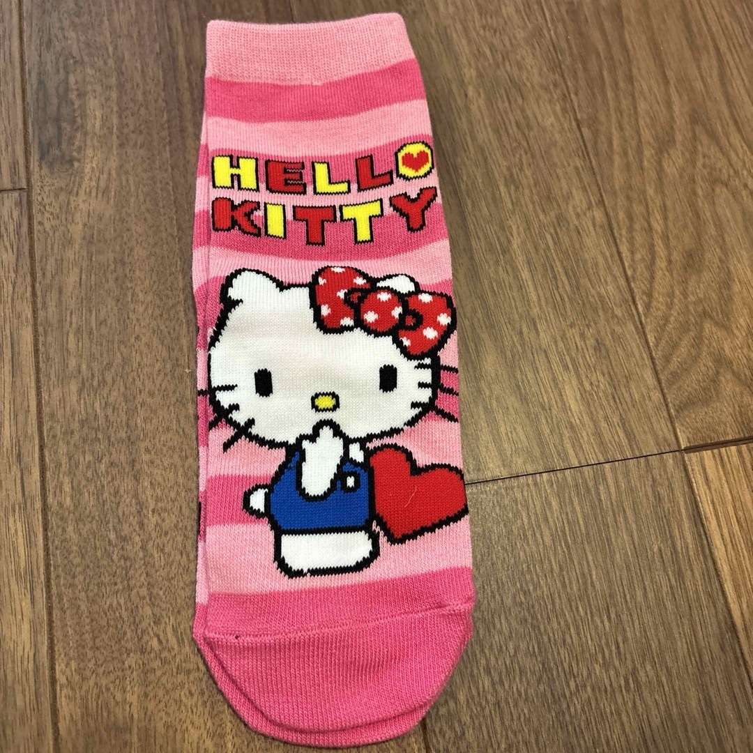 ハローキティ(ハローキティ)のサンリオ sanrio ハローキティ 靴下 ソックス 子供 女の子 キッズ/ベビー/マタニティのこども用ファッション小物(靴下/タイツ)の商品写真