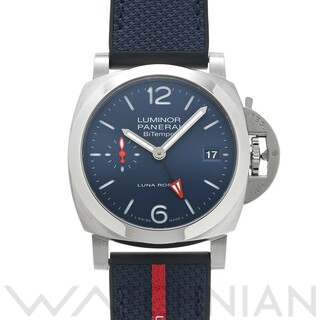 オフィチーネパネライ(OFFICINE PANERAI)の中古 パネライ PANERAI PAM01404 Z番(2023年製造) ブルー メンズ 腕時計(腕時計(アナログ))