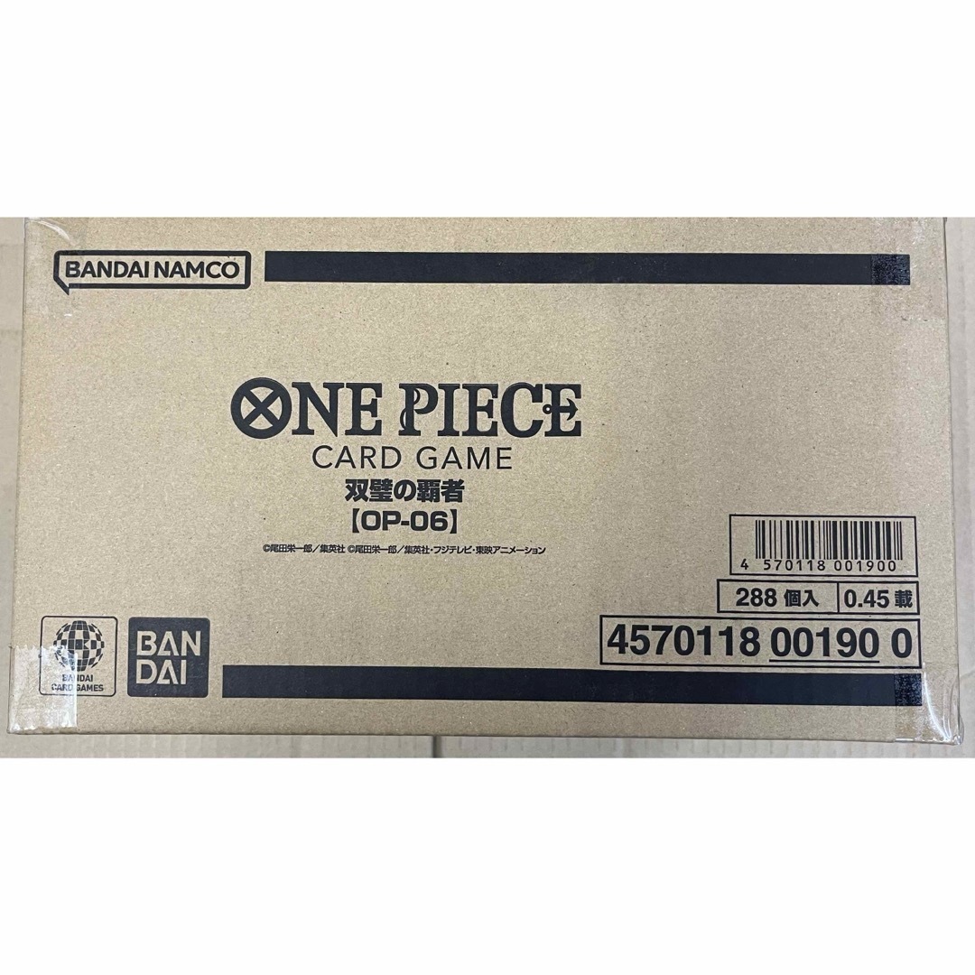 ONE PIECEカードゲーム　双璧の覇者　１カートン（12BOX）新品未開封 | フリマアプリ ラクマ