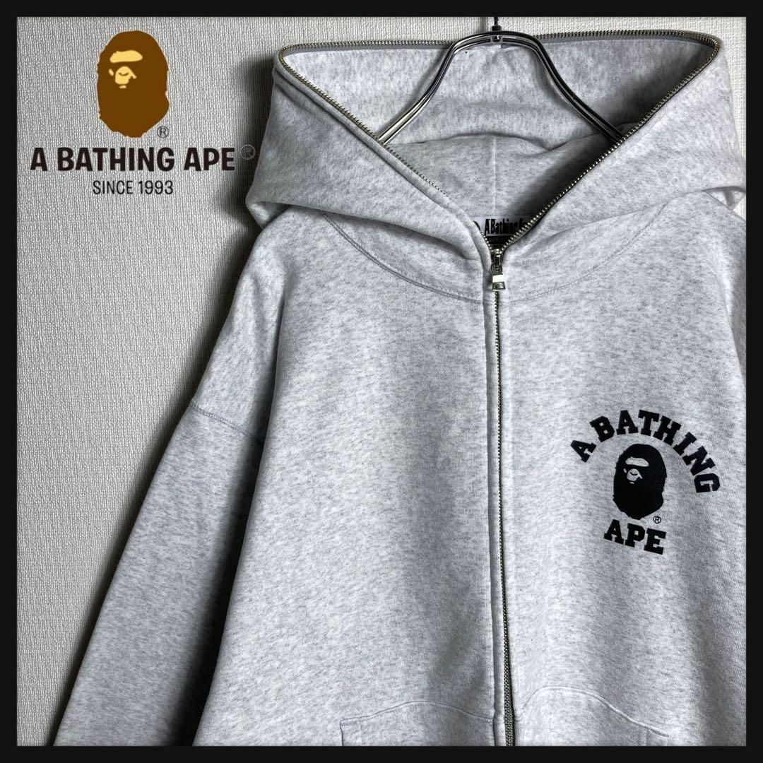 美品 A BATHING APE アベイシングエイプ パーカー-