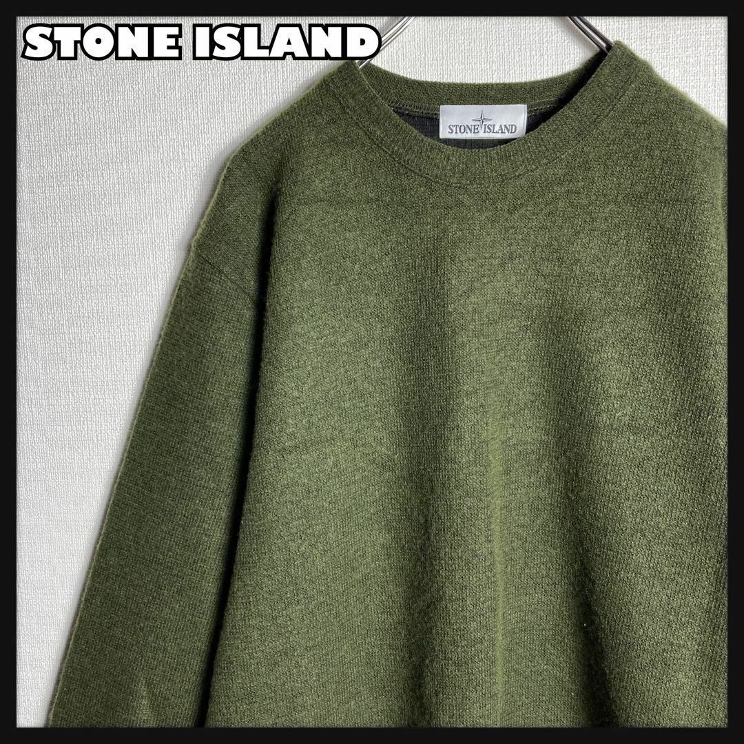 【極美品】ストーンアイランド　Stone Island　クルーネックニット　L