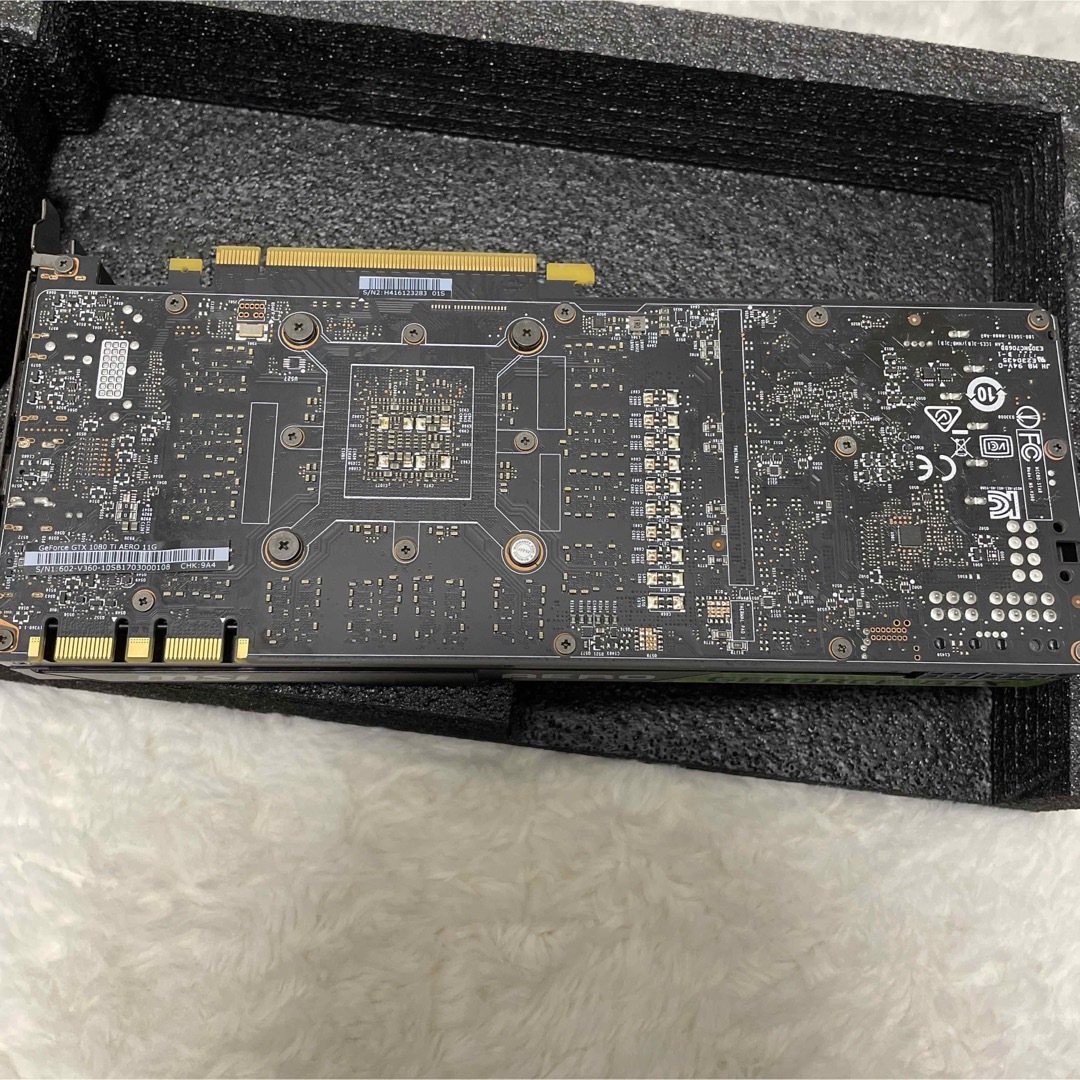 msi(エムエスアイ)のGTX 1080 TI AERO 11G OC MSI グラフィックボード スマホ/家電/カメラのPC/タブレット(PCパーツ)の商品写真