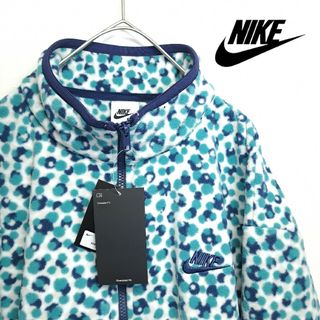 ナイキ(NIKE)の【新品/タグ付】★定価9350円★NIKE★フリースジャケット★ブルー★2XL(その他)