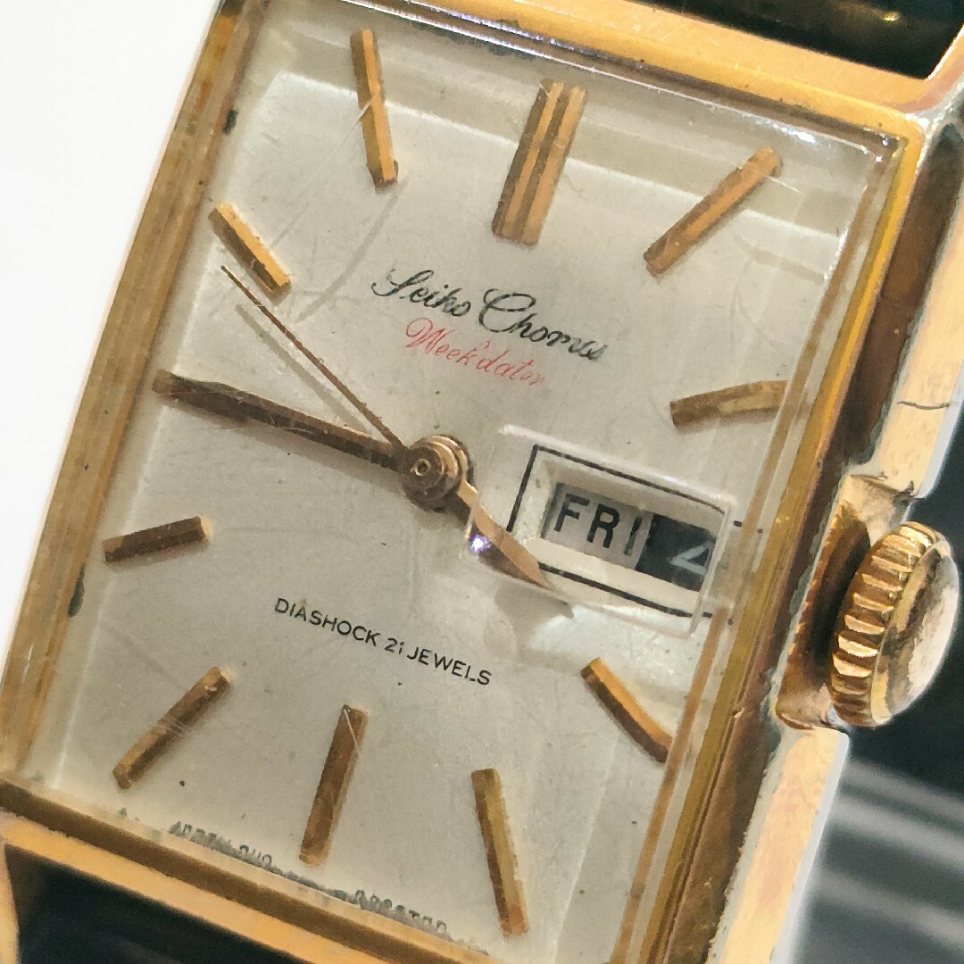 SEIKO - SEIKO Chorus セイコー コーラス ダイアショック 21石の SEIKO - SEIKO Chorus セイコー コーラス ダイアショック 21石の