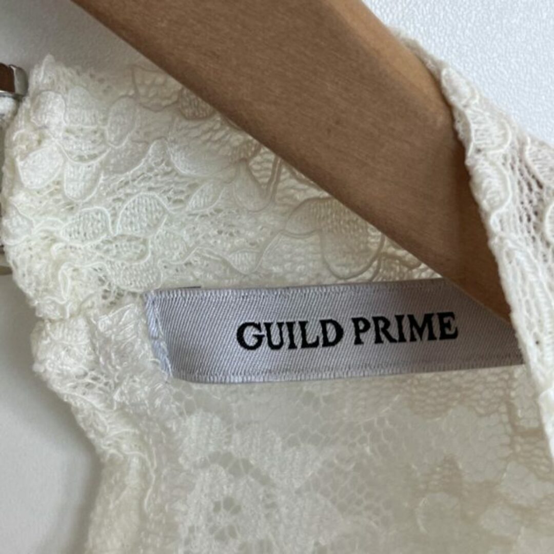 GUILD PRIME(ギルドプライム)のGUILD PRIME 18SS レース 半袖 ブラウス 34 レディースのトップス(シャツ/ブラウス(半袖/袖なし))の商品写真