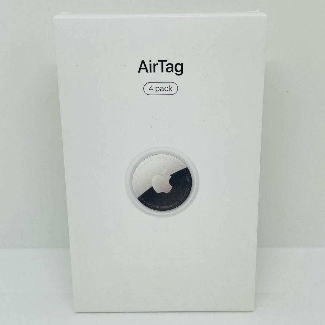 Apple(アップル)の新品 未使用 Air Tag エアタグ 4コ スマホ/家電/カメラのスマホアクセサリー(その他)の商品写真