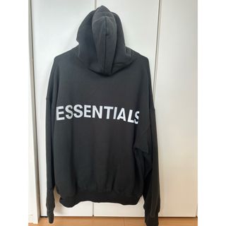 フィア オブ ゴッド エッセンシャルズ FEAR OF GOD ESSENTIALS ■ 23SS 【 Raglan Hoodie 】 フロント ラバー ロゴ ラグラン フーディ パーカー w16202