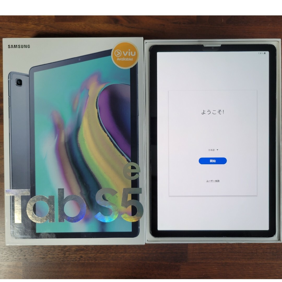 SAMSUNG(サムスン)のGalaxy Tab S5e 純正カバー付き スマホ/家電/カメラのPC/タブレット(タブレット)の商品写真