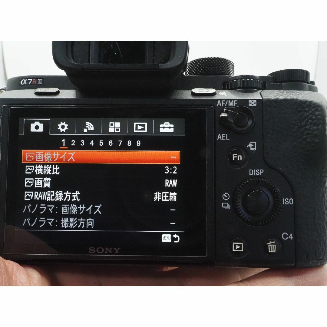 SONY(ソニー)の■訳あり品■ ソニー α7R Ⅱ（ILCE-7RM2）【元箱・付属】♯0416 スマホ/家電/カメラのカメラ(ミラーレス一眼)の商品写真