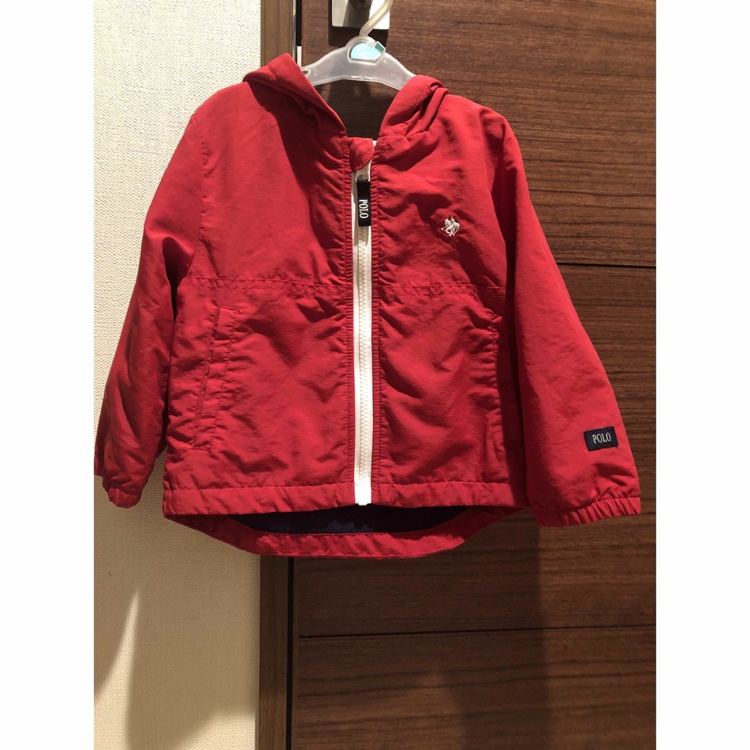 しまむら(シマムラ)のPOLO Baby フードジャケット　90 キッズ/ベビー/マタニティのキッズ服男の子用(90cm~)(ジャケット/上着)の商品写真