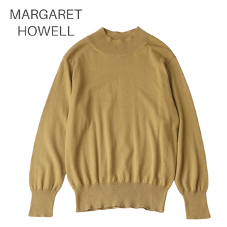 マーガレットハウエル(MARGARET HOWELL)のMARGARET HOWELL WOOL COTTON JUMPER(ニット/セーター)