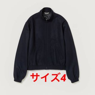 オーラリー(AURALEE)のAURALEE CASHMERE FLANNEL ZIP BLOUSON(ブルゾン)