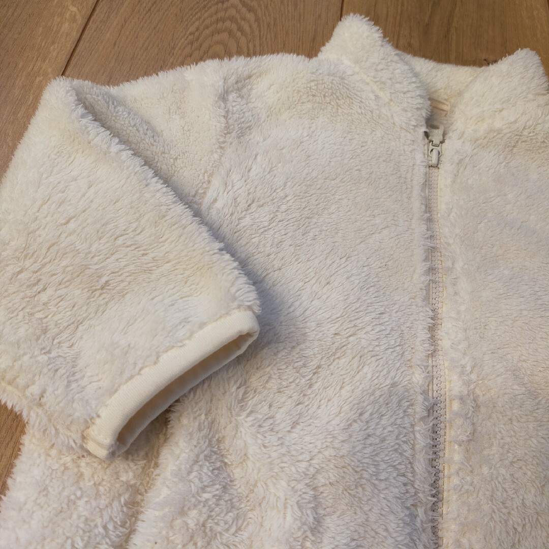 UNIQLO(ユニクロ)のUNIQLO　ファーフリースジャケット キッズ/ベビー/マタニティのベビー服(~85cm)(ジャケット/コート)の商品写真