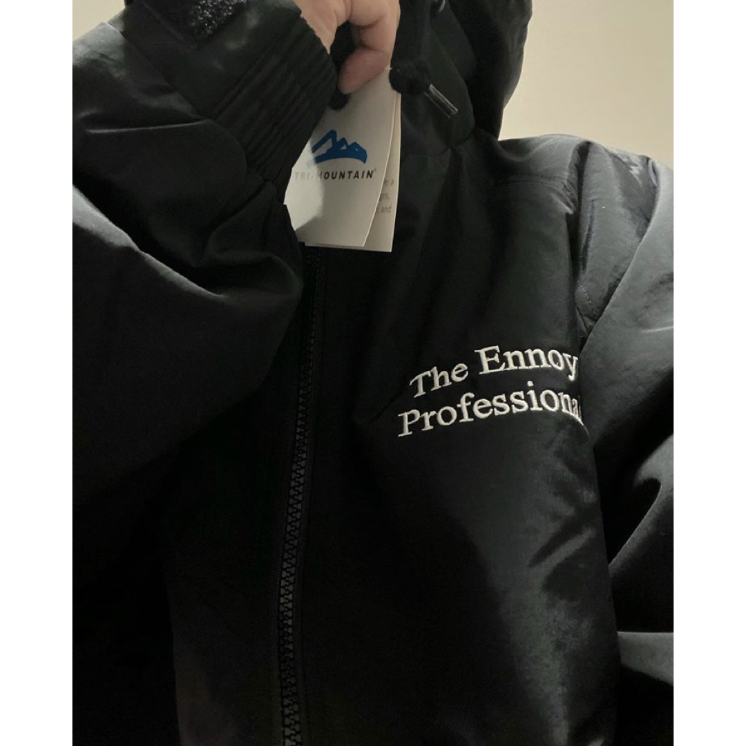 希少サイズL Ennoy  NYLON FLEECE HOODED JACKET