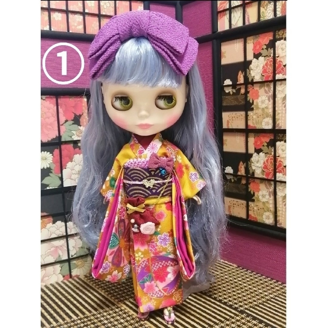 Takara Tomy(タカラトミー)の【夢人夜呉服店】お着物オーダー　よちえ様専用ページ ハンドメイドのぬいぐるみ/人形(人形)の商品写真