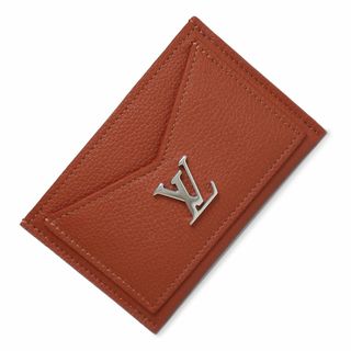 ルイヴィトン(LOUIS VUITTON)のルイ ヴィトン ポルト カルト ロックミー カードケース 名刺入れ 定期入れ パスケース カーフスキン レザー キャラメル ブラウン 茶 シルバー金具 M68611 箱付 LOUIS VUITTON（新品・未使用品）(パスケース/IDカードホルダー)