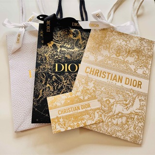 ディオール(Dior)の2023ホリデー限定ショッパーバッグ他3枚(ショップ袋)