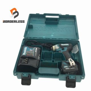 マキタ(Makita)の☆比較的綺麗です☆makita マキタ 10.8V 充電式インパクトドライバ TD111D バッテリー1個(10.8V 4.0Ah) 充電器 ケース付き 81773(工具)