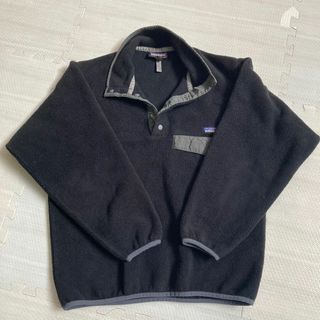 パタゴニア(patagonia)のパタゴニア　Patagonia フリース　シンチラスナップT ブラック(ブルゾン)